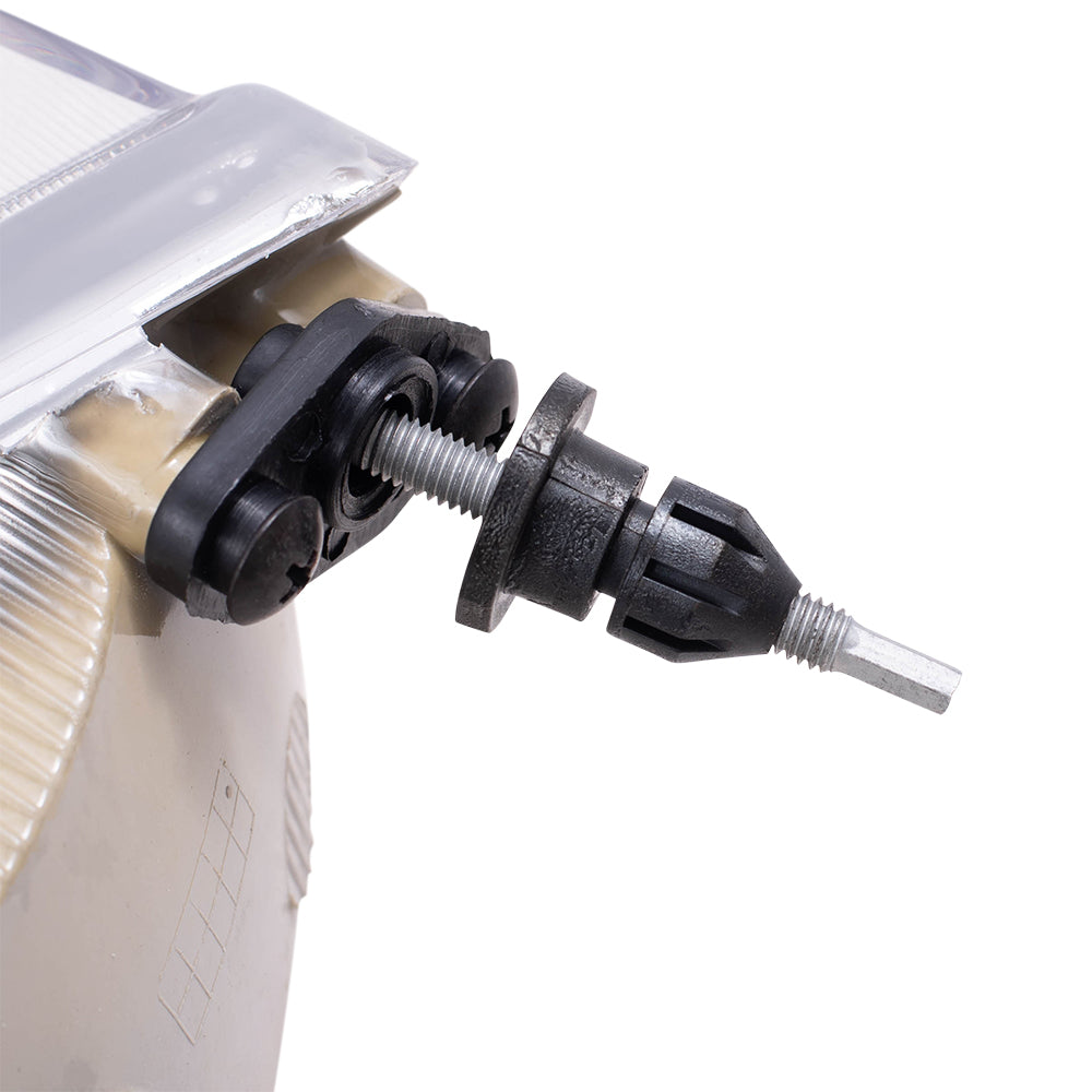 Headlight Assembly fits 1995-1997 Mercury Grand Marquis Passenger Headlamp