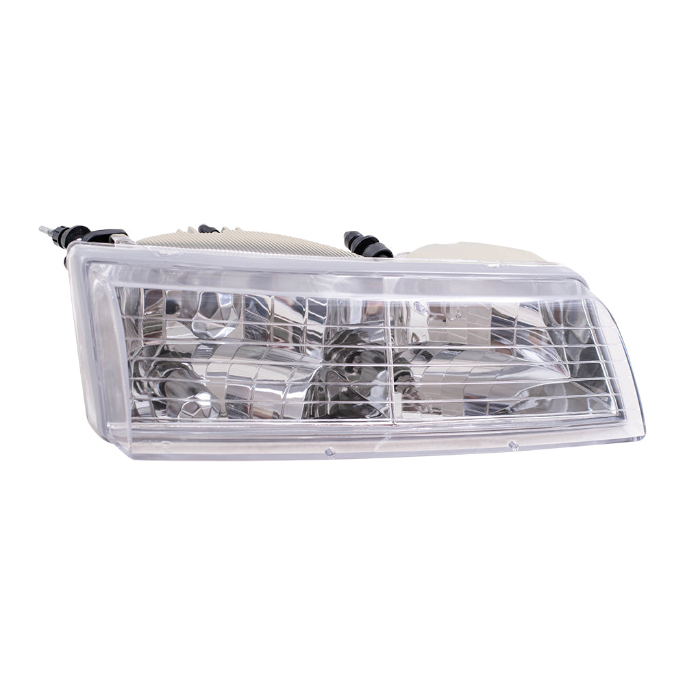 Headlight Assembly fits 1995-1997 Mercury Grand Marquis Passenger Headlamp