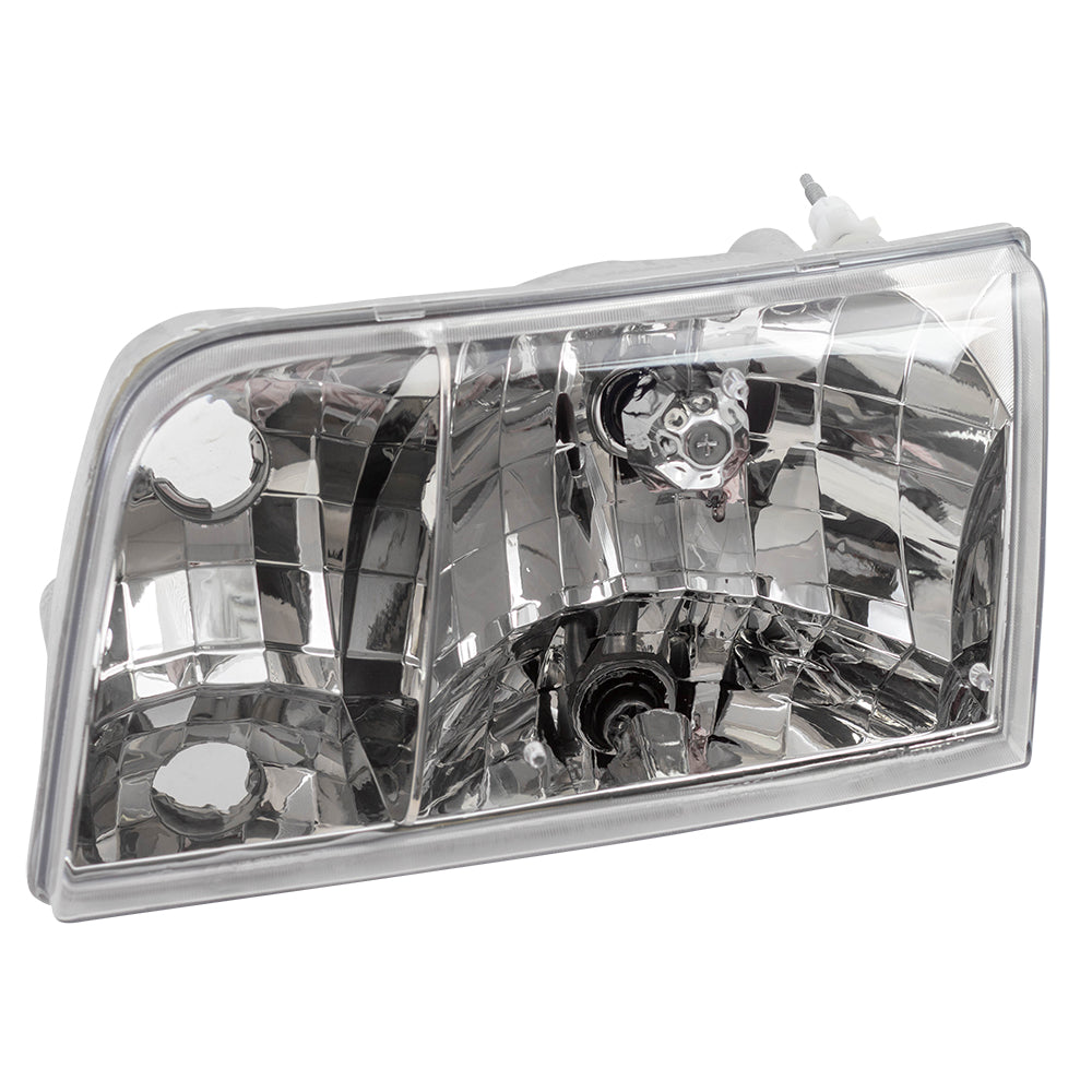 Headlight Assembly fits 1998-2011 Ford Crown Victoria Driver Side Headlamp