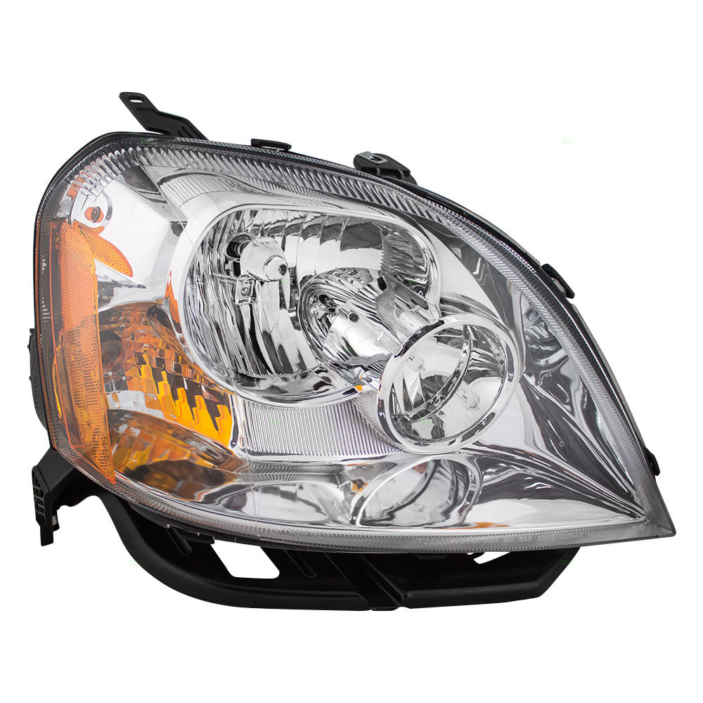 Brock Replacement Passengers Headlight Headlamp Compatible with 2005-2007 Five Hundred 6G1Z13008A