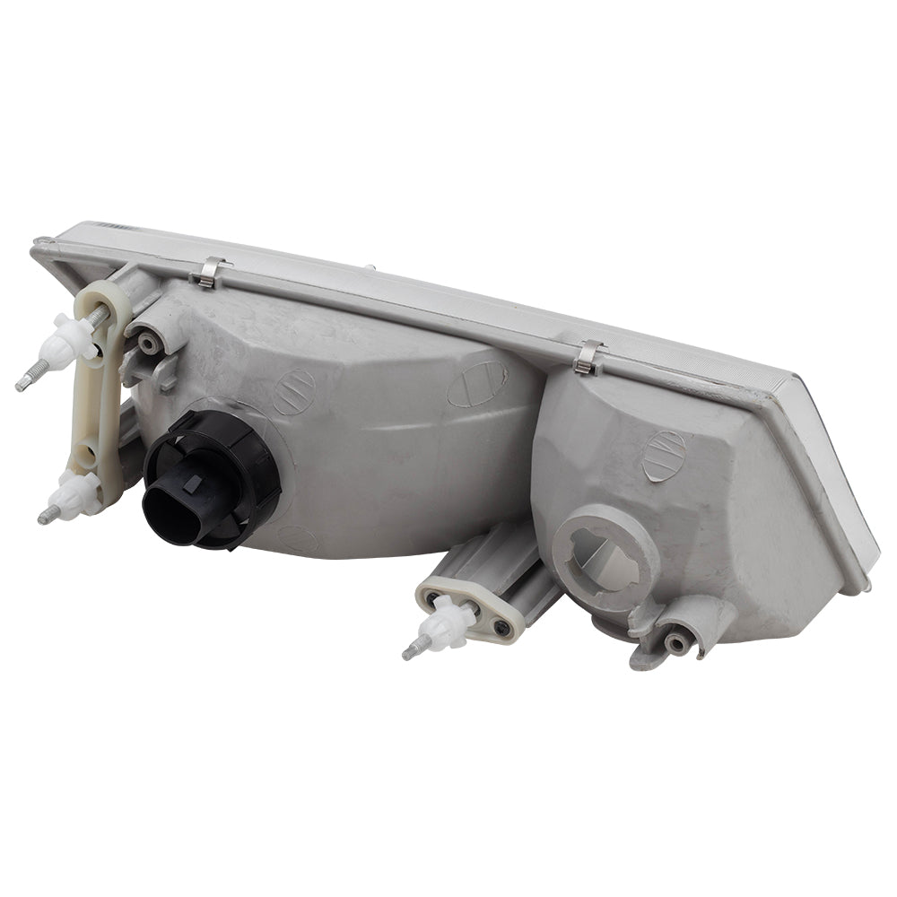 Brock Replacement Drivers Headlight Headlamp Lens Compatible with 1998-2002 Grand Marquis YW3Z 13008 CB