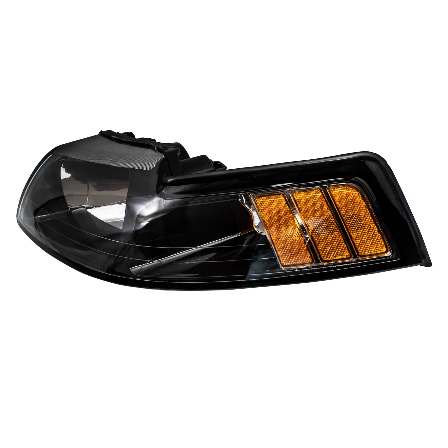 Brock Replacement Driver and Passenger Halogen Headlights Set Compatible with 2001-2004 Mustang3R3Z 13008 DA 3R3Z 13008 CA