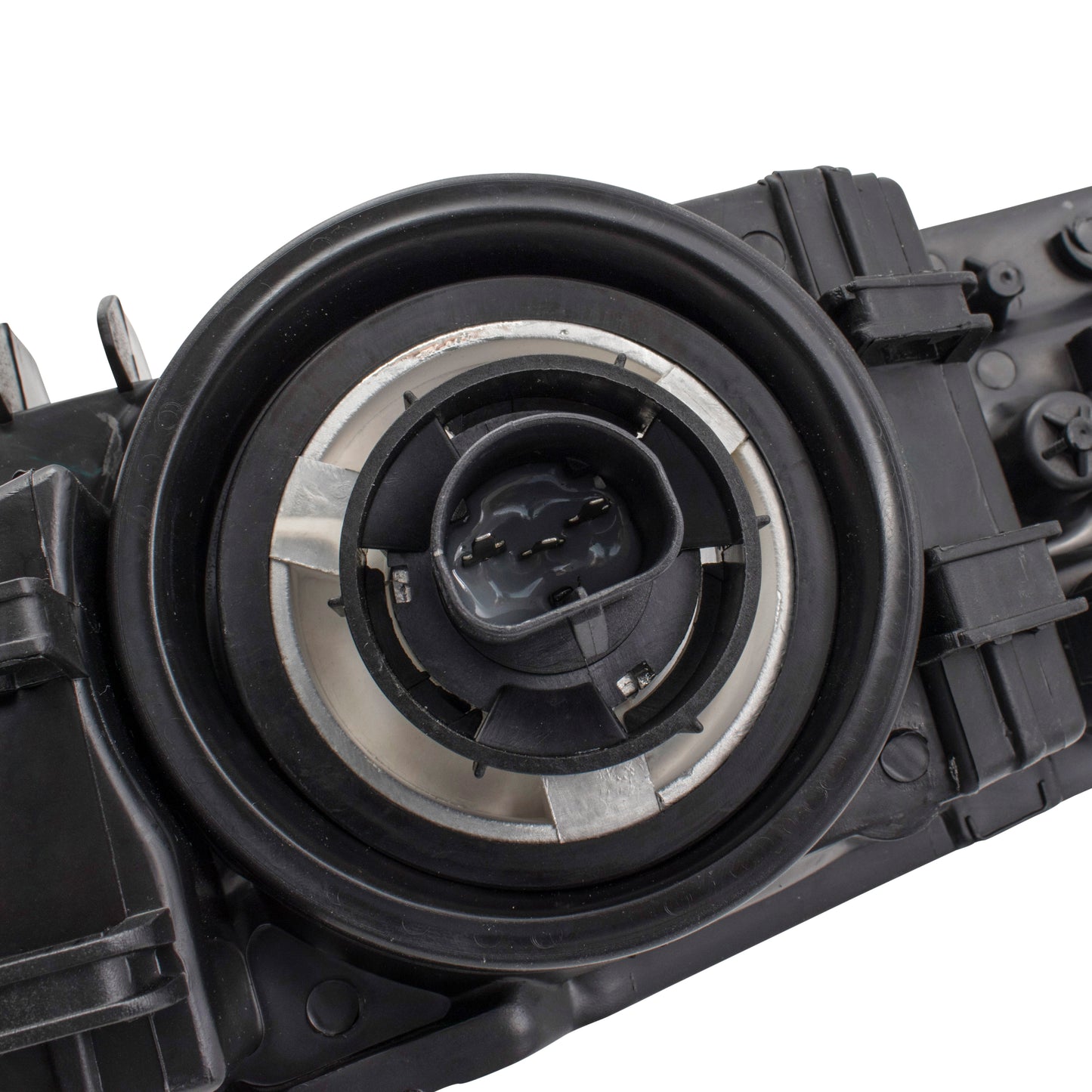 Brock Replacement Passengers Halogen Headlight with Smoked Lens with Black Bezel Compatible with 1999-2004 Mustang 3R3Z 13008 CA