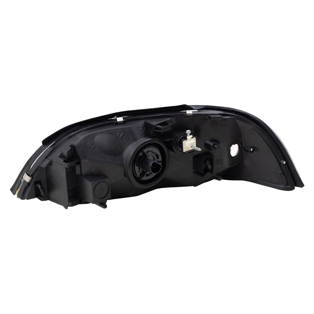 Brock Replacement Driver and Passenger Headlights Headlamps Compatible with 1999-2003 Windstar Van XF2Z13008BA 3F2Z13008CA