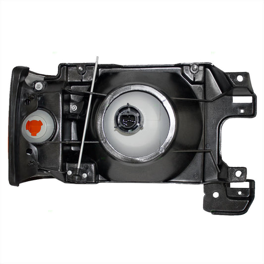 Driver Headlight Assembly with Park Lamp fits 87-91 Ford Pickup Truck Bronco