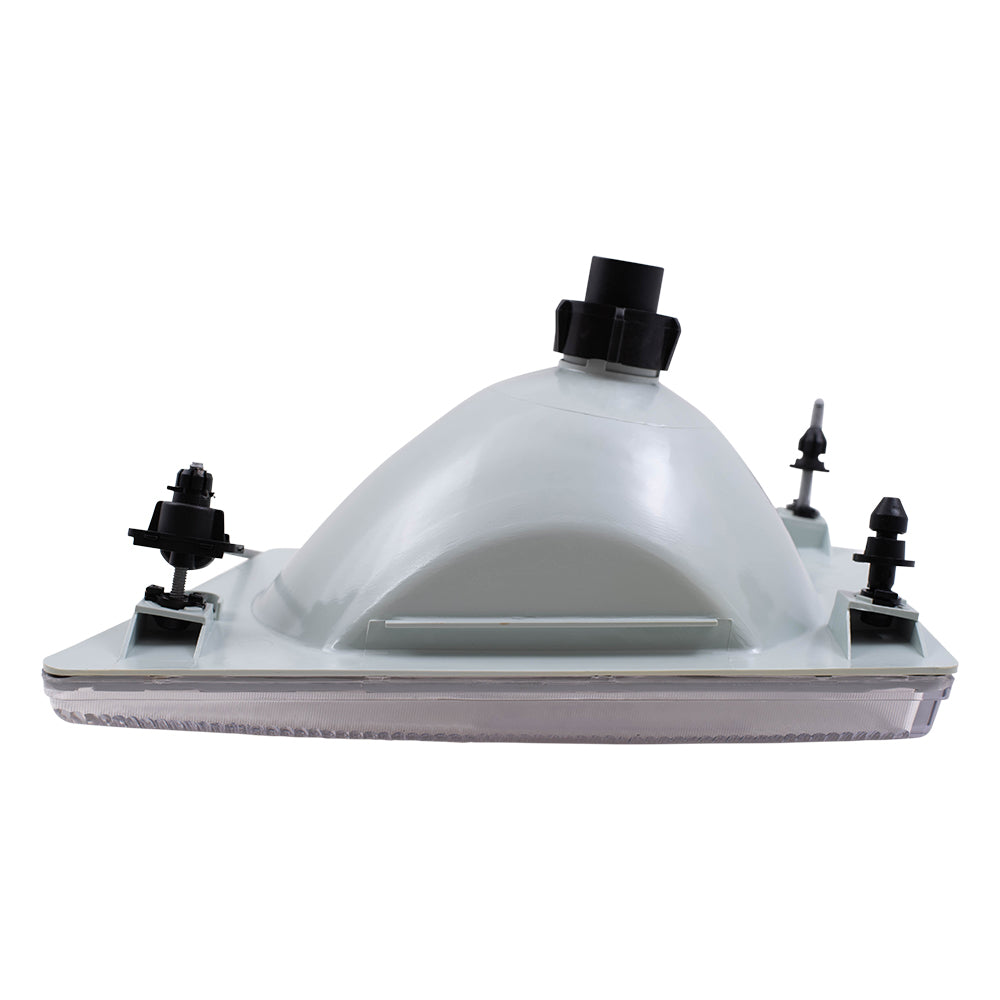 Headlight Assembly fits 97-07 Ford E150 E250 E350 Van Passenger Composite Lamp