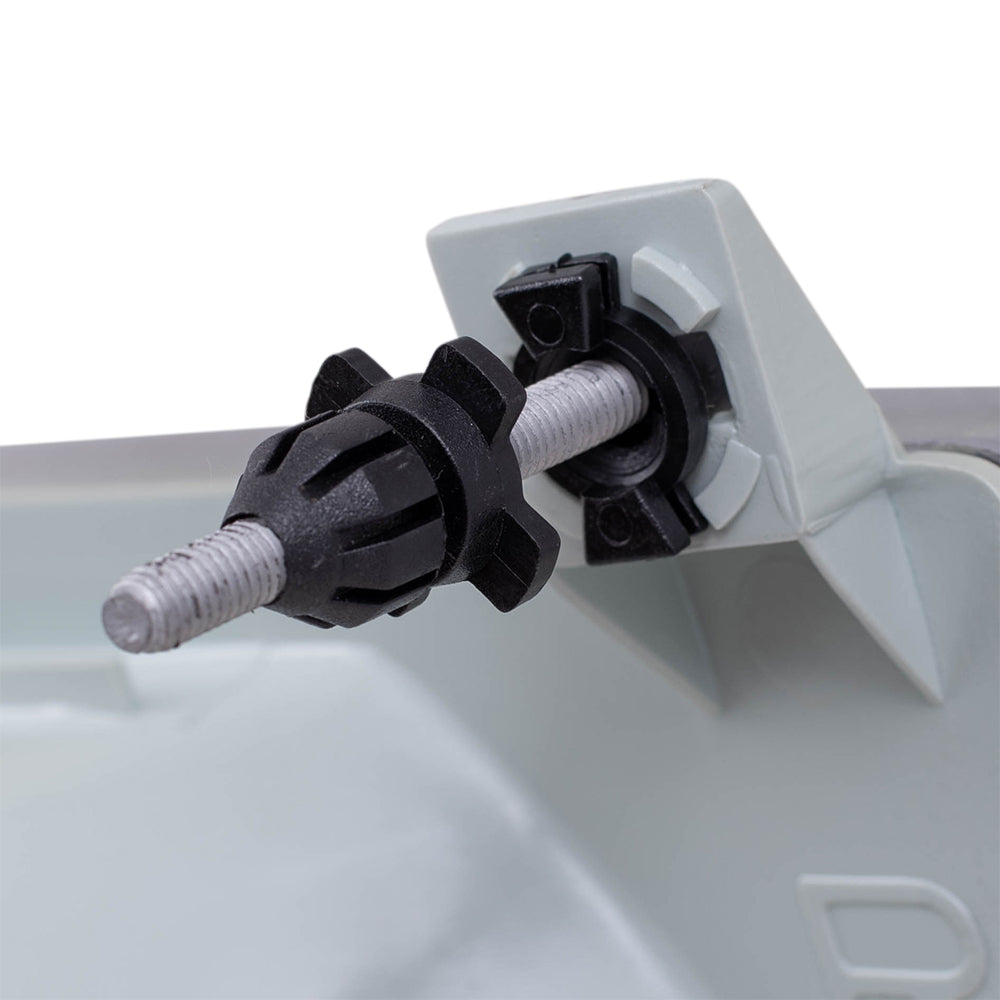 Headlight Assembly fits 97-07 Ford E150 E250 E350 Van Passenger Composite Lamp