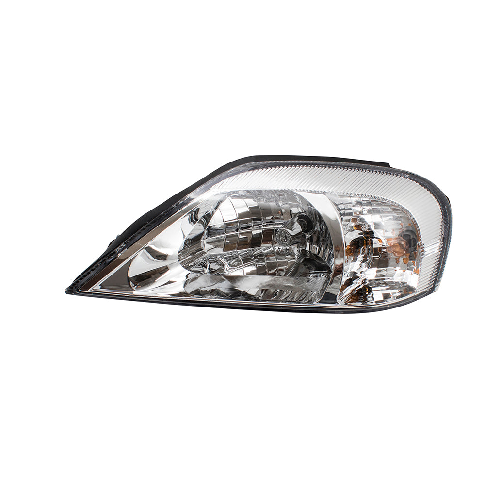 Brock Replacement Driver and Passenger Halogen Headlights Headlamps Compatible with 00-05 Sable