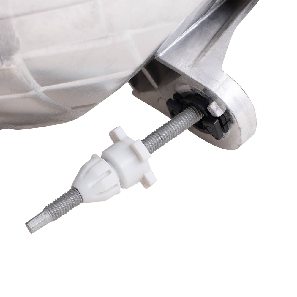 Brock Aftermarket Replacement Driver Left Halogen Headlight Assembly Compatible with 1998-2001 Mercury Mountaineer
