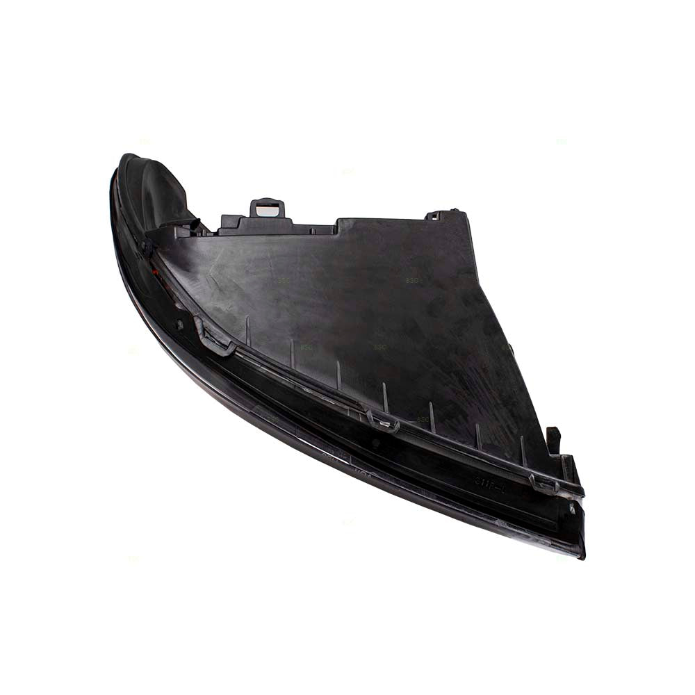 Headlight Assembly fits 00-07 Ford Taurus Driver Halogen Headlamp w/ Black Bezel