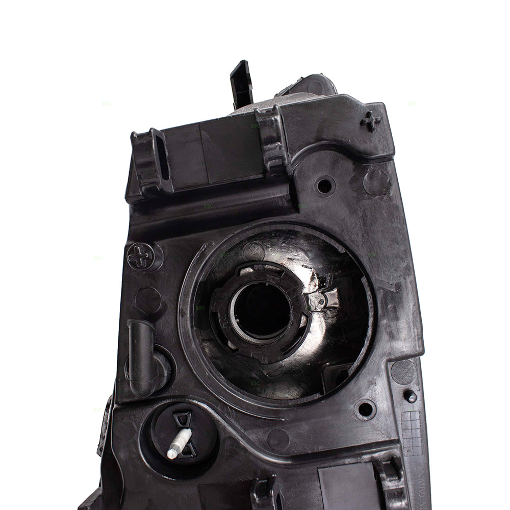 Headlight Assembly fits 00-07 Ford Taurus Driver Halogen Headlamp w/ Black Bezel