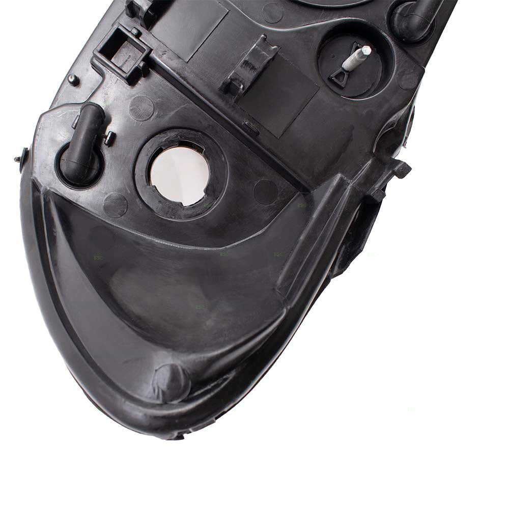 Headlight Assembly fits 00-07 Ford Taurus Passenger Halogen Lamp w/ Black Bezel