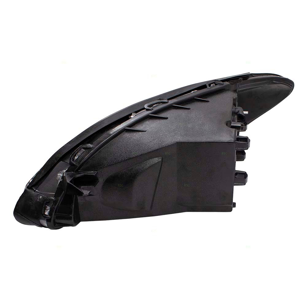 Headlight Assembly fits 00-07 Ford Taurus Passenger Halogen Lamp w/ Black Bezel