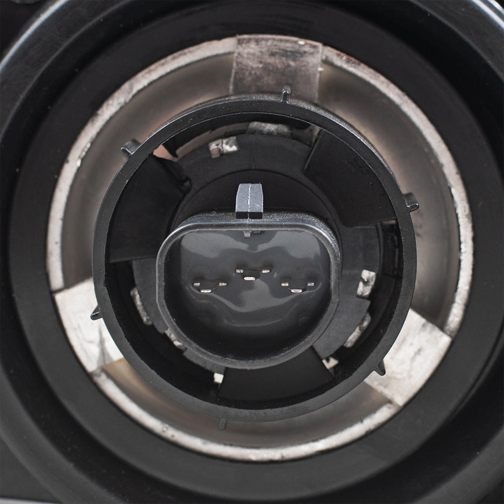 Brock Aftermarket Replacement Part Driver and Passenger Side Halogen Combination Headlight Assemblies Set Compatible with 1999-2000 Ford Mustang