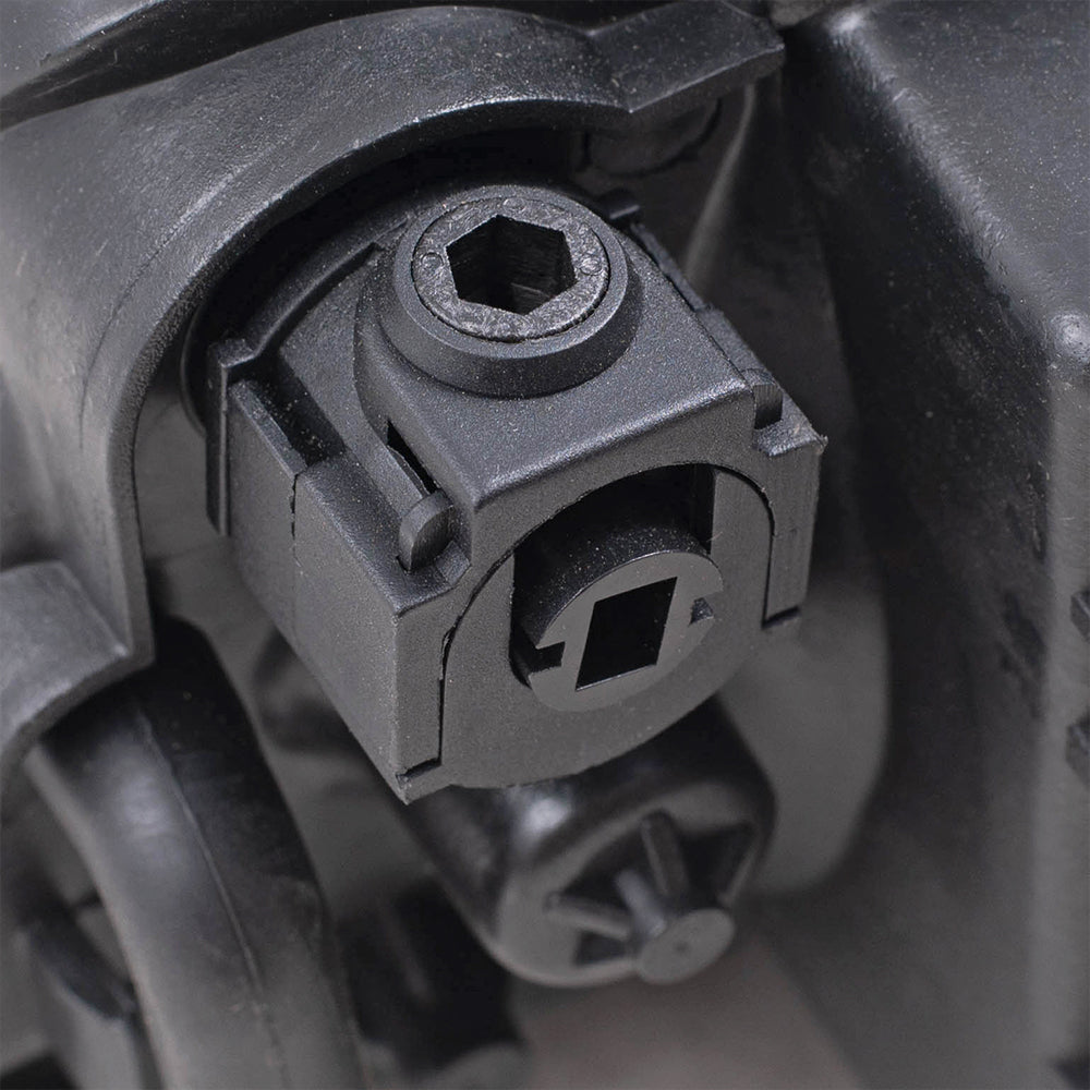 Brock Aftermarket Replacement Part Driver and Passenger Side Halogen Combination Headlight Assemblies Set Compatible with 1999-2000 Ford Mustang