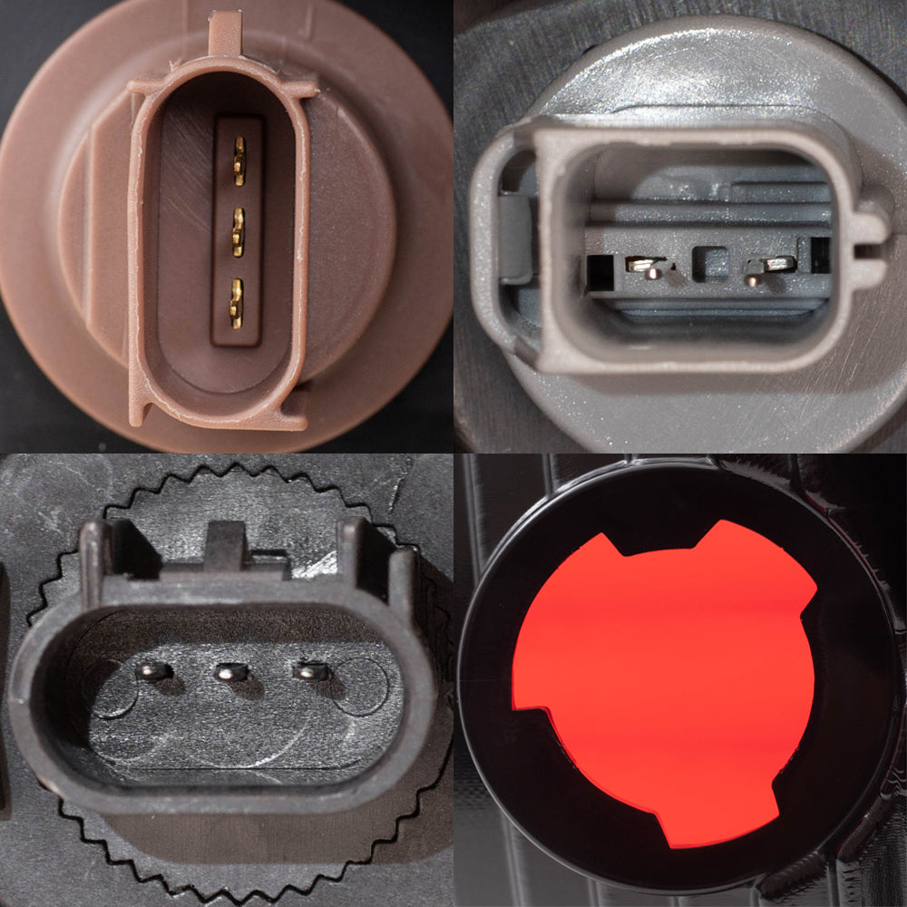 Headlight Assemblies with Chrome Bezel and Styleside Tail Light Units 4 Piece Set Compatible with 2004-2008 Ford F-150