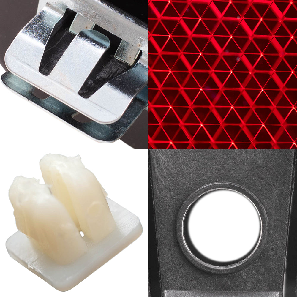 Brock Aftermarket Replacement Part Driver and Passenger Side Halogen Combination Headlights, Round Fog Lights & Brackets and Flareside Tail Lights 8 Piece Set Compatible with 2006-2008 Ford F-150