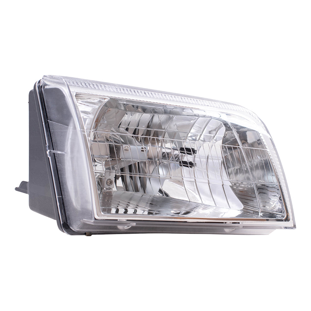 Brock Headlight Assembly fits 06-11 Mercury Grand Marquis Passengers Side Headlamp