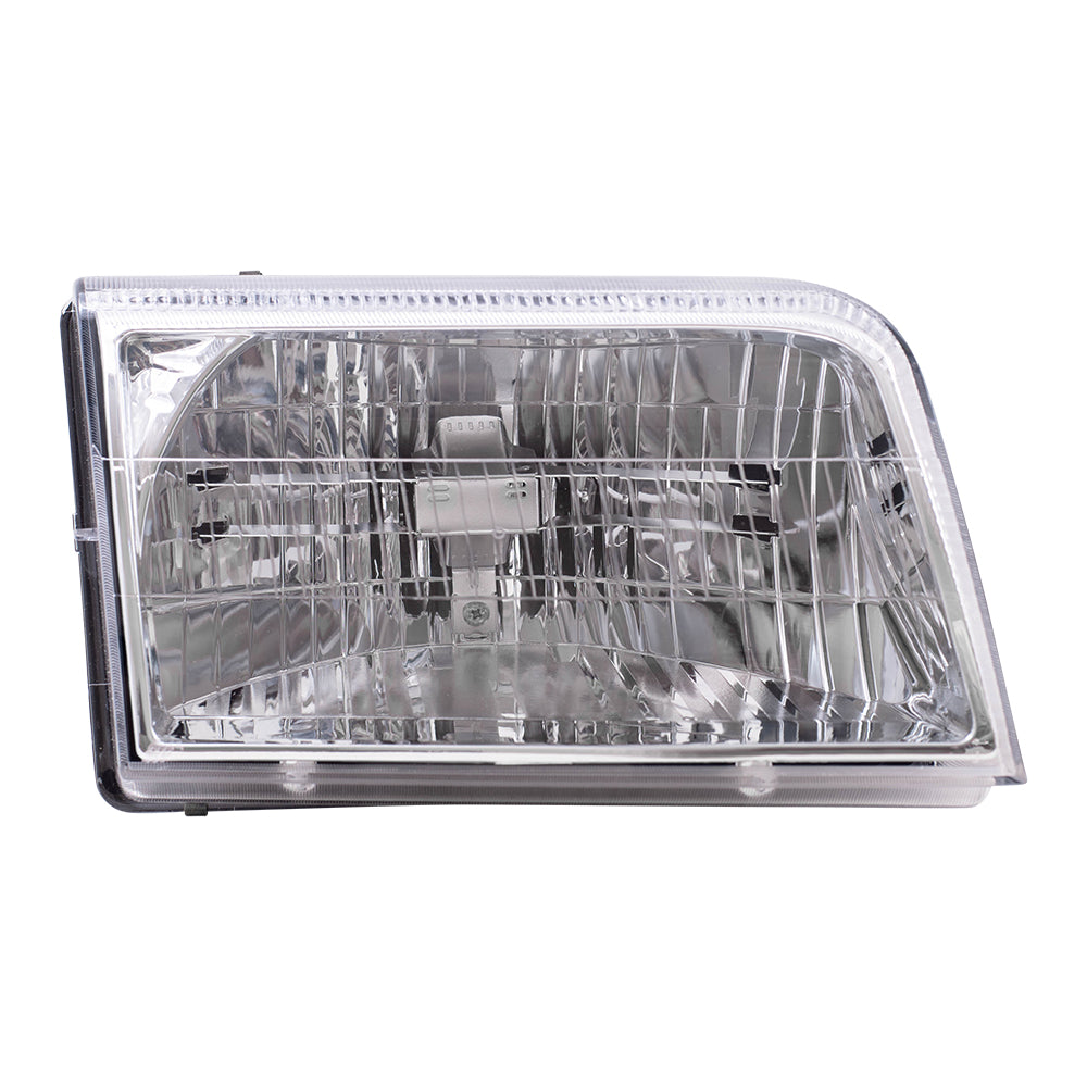 Brock Headlight Assembly fits 06-11 Mercury Grand Marquis Passengers Side Headlamp