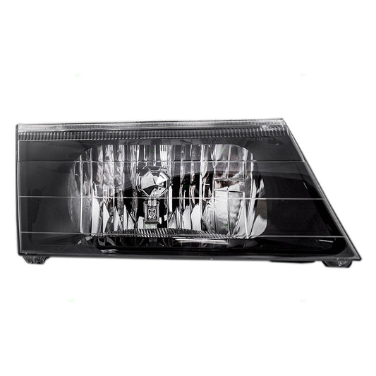 Brock Headlight Assembly fits 03-04 Mercury Marauder Passenger Headlamp 3W3Z13008CA