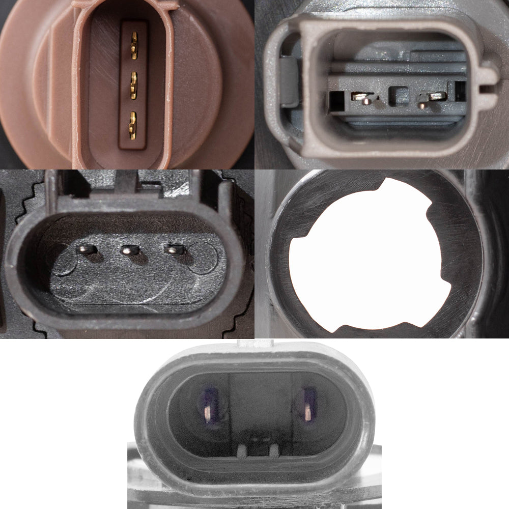 Brock Aftermarket Replacement Driver Left Passenger Right Halogen Combination Headlights-Rectangular Fog Lights-Flareside Tail Lights 6 Piece Set Compatible with 2004-2006 Ford F-150