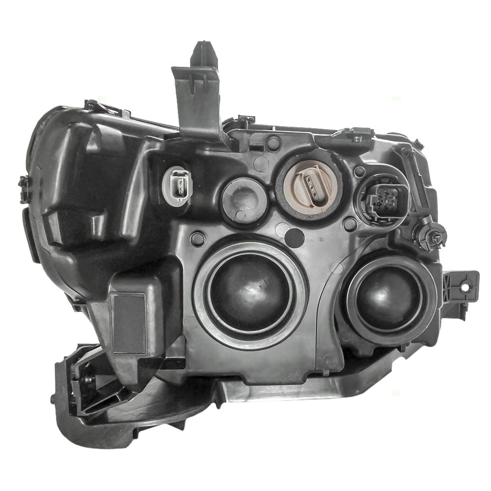 Brock Aftermarket Replacement Driver Left Halogen Combination Headlight Assembly Compatible With 2008-2009 Ford Taurus