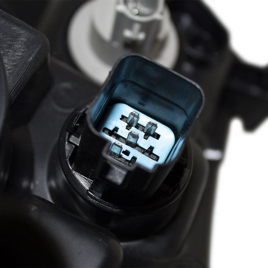 Brock Aftermarket Replacement Driver Left Passenger Right Halogen Combination Headlight Assembly Set Compatible With 2006-2009 Ford Fusion