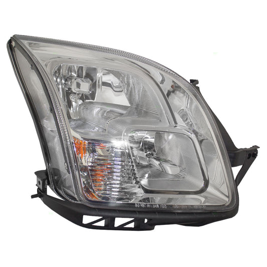 Brock Aftermarket Replacement Passenger Right Halogen Combination Headlight Assembly Compatible With 2006-2009 Ford Fusion
