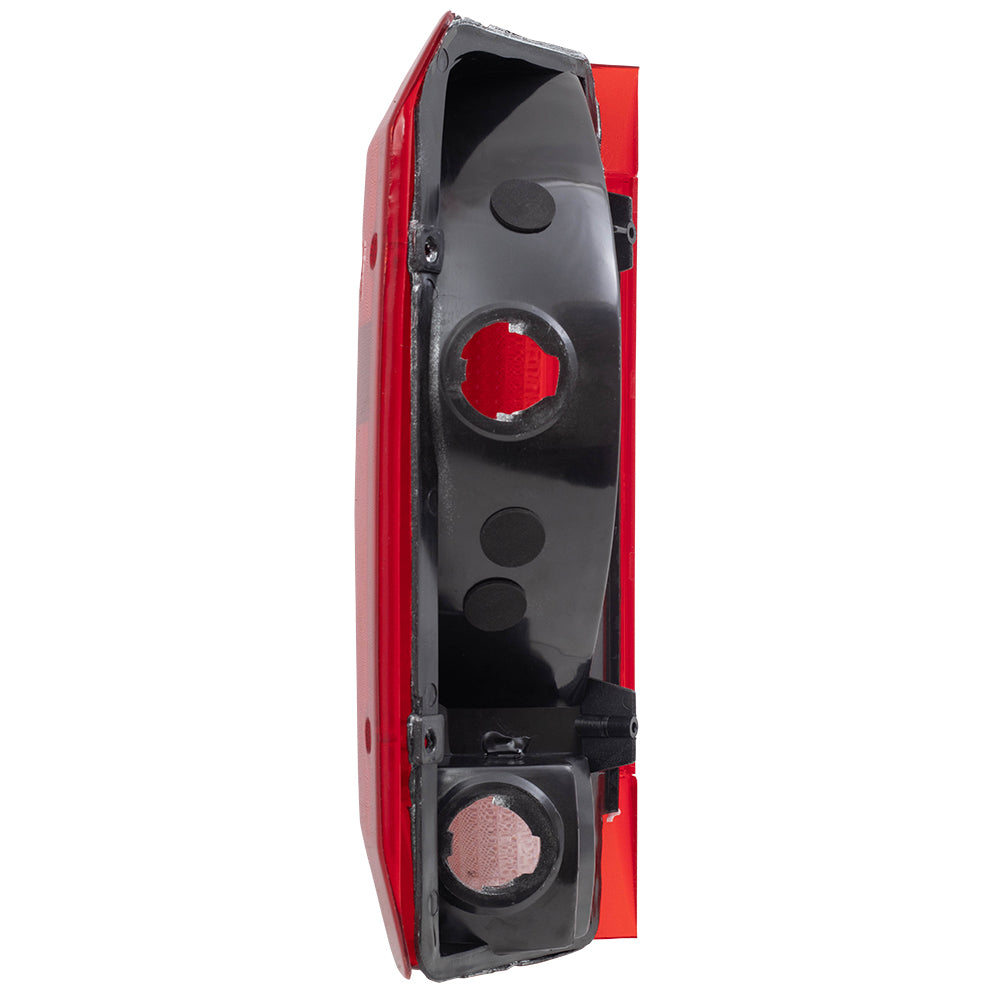 Brock Aftermarket Replacement Driver Left Passenger Right Tail Light Unit Set Compatible With 1990-1996 Ford F-150 Styleside Built From 10/1989