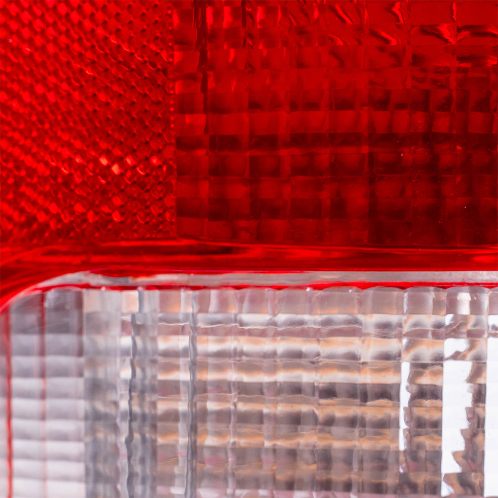 Brock Replacement Driver and Passenger Taillights Tail Lamps Compatible with 1993-1997 Ranger Pickup Truck F37Z13405A F37Z13404A