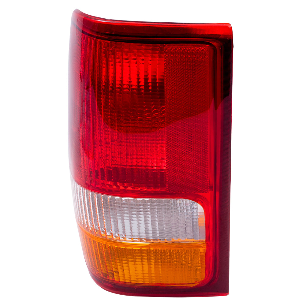Brock Replacement Drivers Taillight Tail Lamp Compatible with 1993-1997 Ranger Pickup Truck F37Z13405A