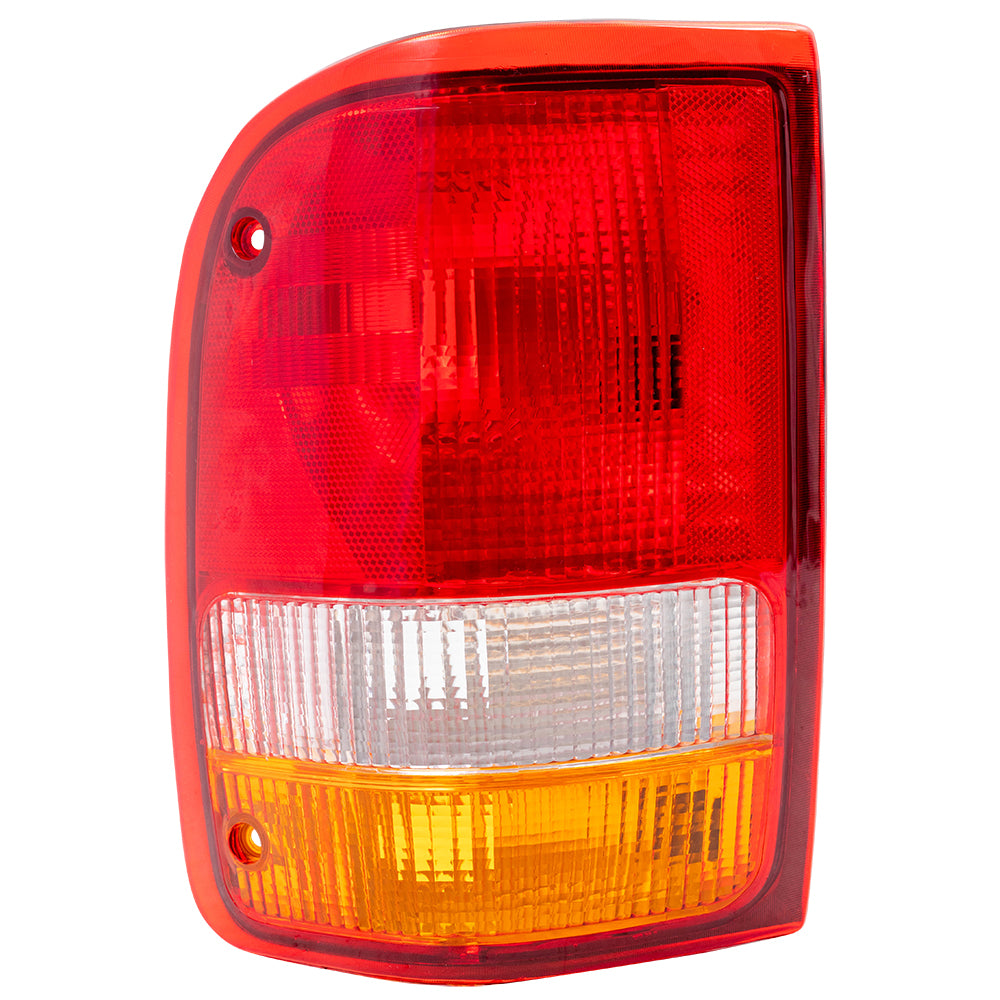 Brock Replacement Drivers Taillight Tail Lamp Compatible with 1993-1997 Ranger Pickup Truck F37Z13405A