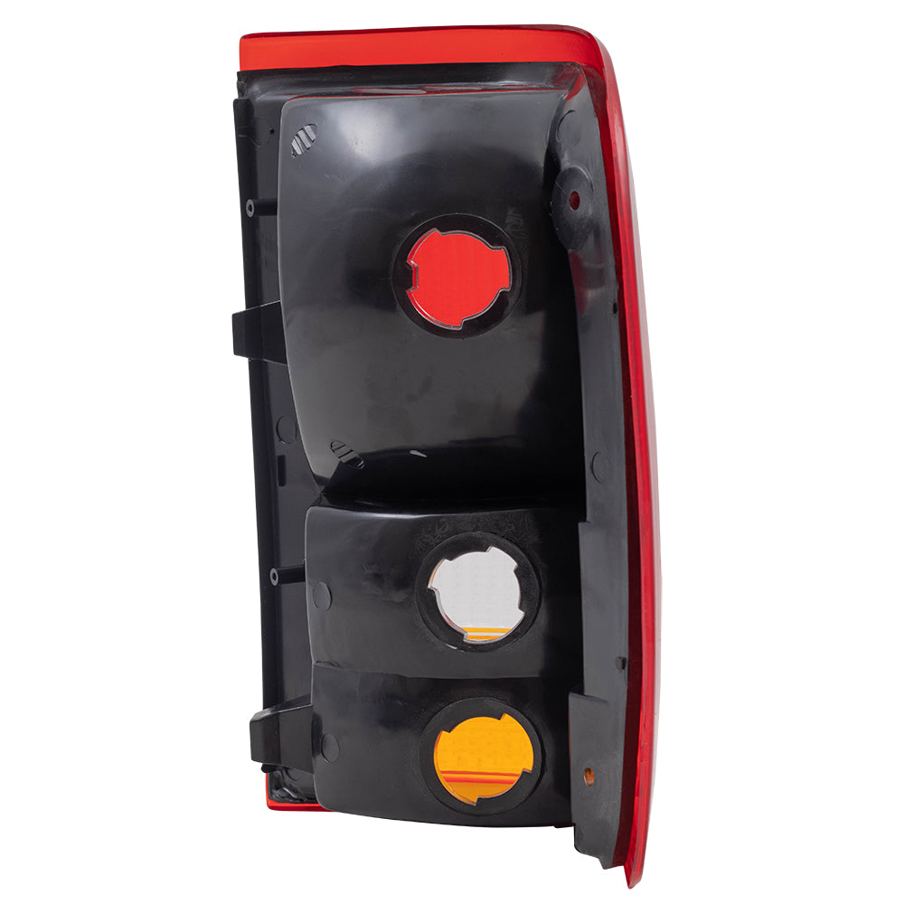 Brock Replacement Drivers Taillight Tail Lamp Compatible with 1993-1997 Ranger Pickup Truck F37Z13405A