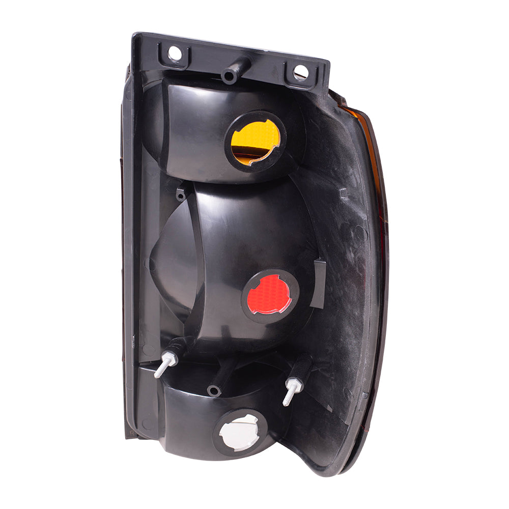 Brock Aftermarket Replacement Driver Left Combination Tail Light Unit Compatible with 1995-1997 Ford Explorer