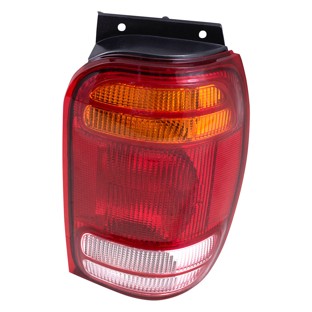 Brock Aftermarket Replacement Passenger Right Combination Tail Light Unit Compatible with 1998-2001 Ford Explorer
