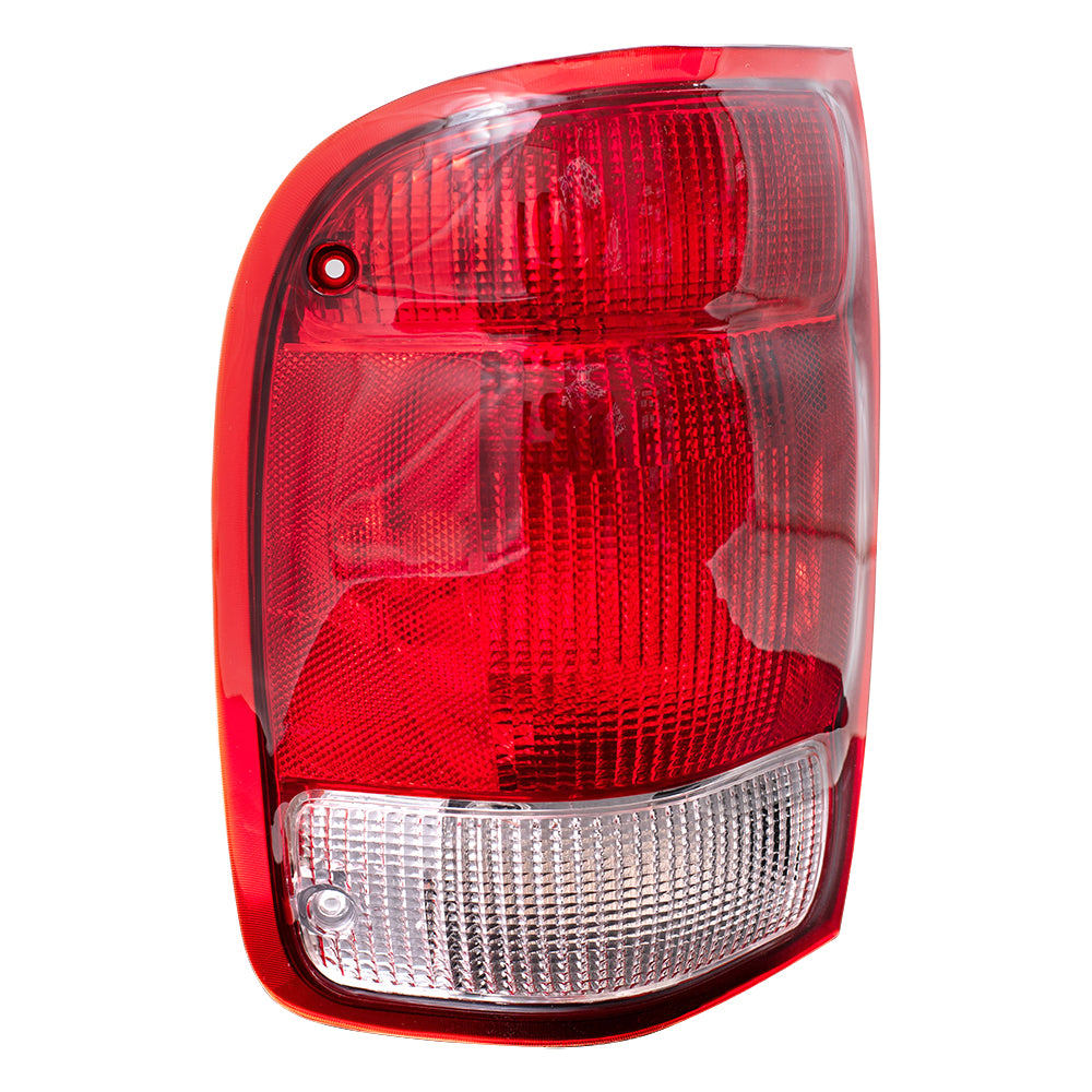 Brock Replacement Drivers Taillight Tail Lamp Compatible with 2000 Ranger Pickup Truck YL5Z13405AA