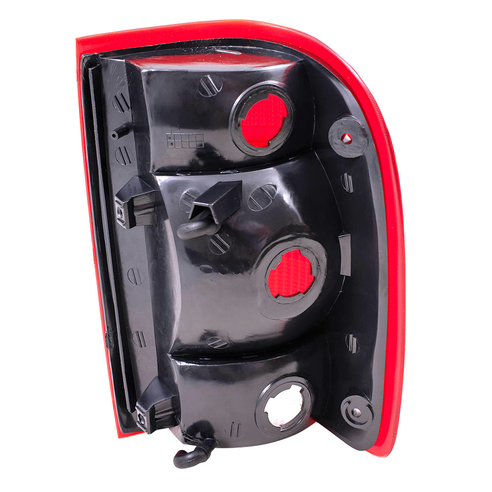 Brock Replacement Drivers Taillight Tail Lamp Compatible with 2000 Ranger Pickup Truck YL5Z13405AA