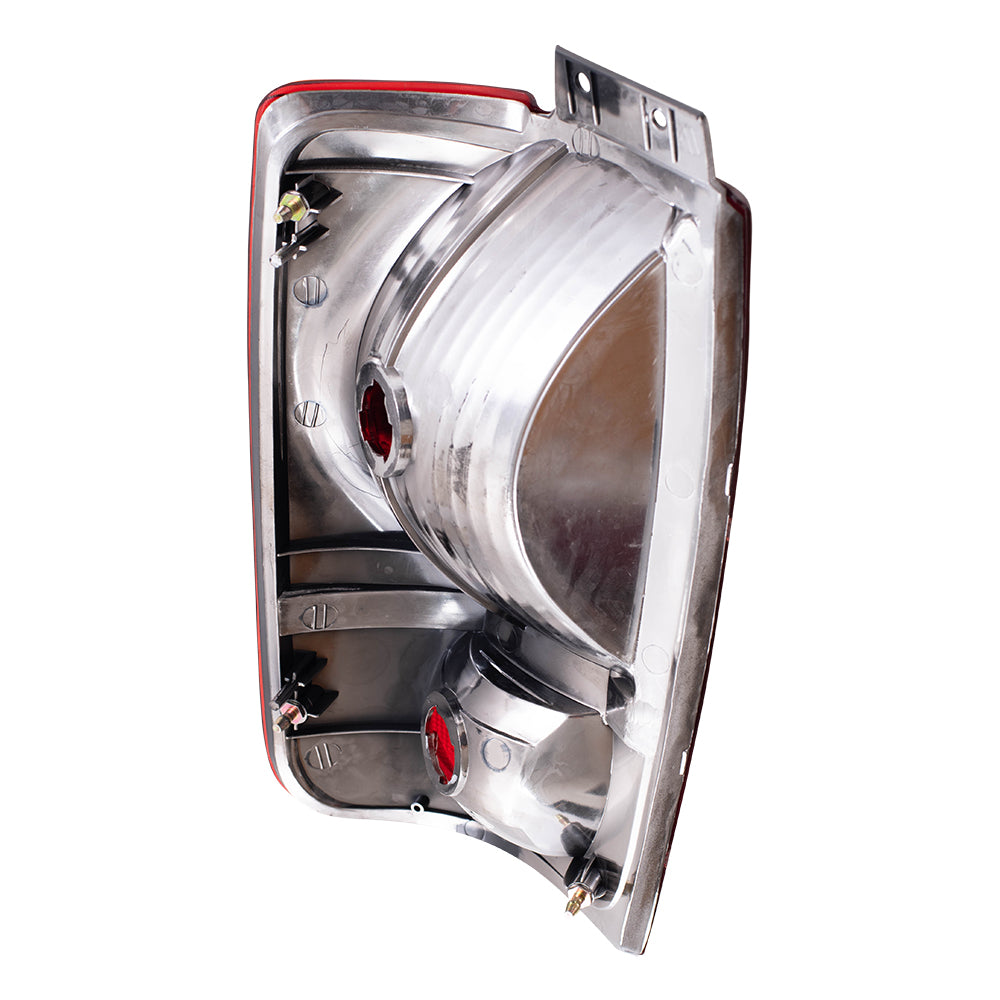 Brock Replacement Driver and Passenger Taillights Tail Lamps Compatible with 1997-2002 Expedition F75Z13405AC F75Z13404AC