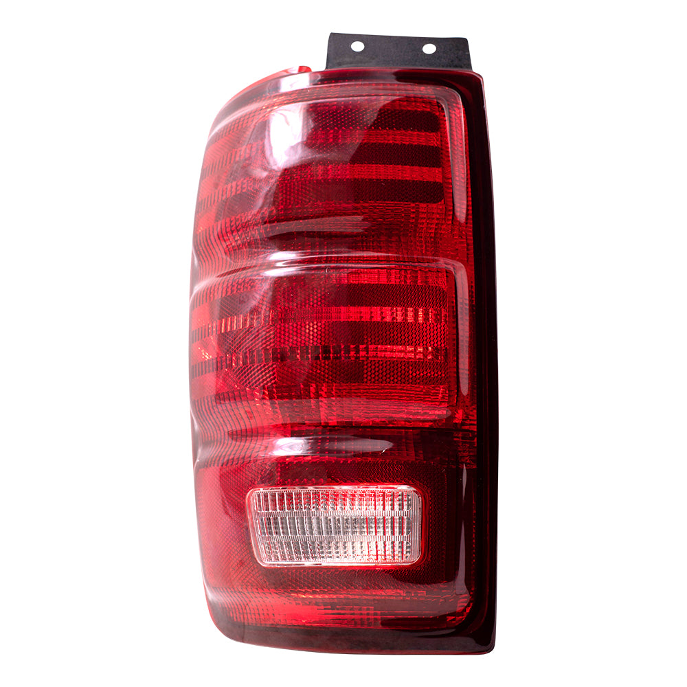 Brock Replacement Drivers Taillight Tail Lamp Compatible with 1997-2002 Expedition F75Z13405AC