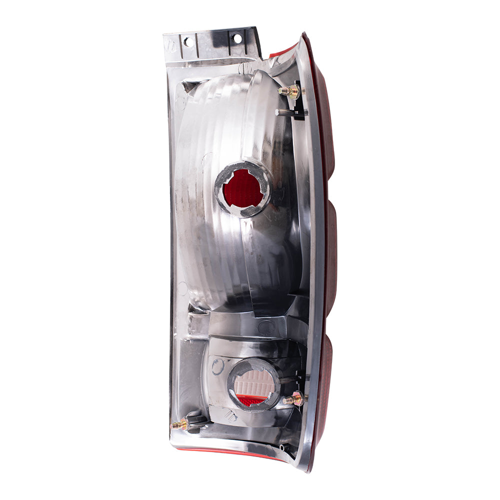Brock Replacement Drivers Taillight Tail Lamp Compatible with 1997-2002 Expedition F75Z13405AC