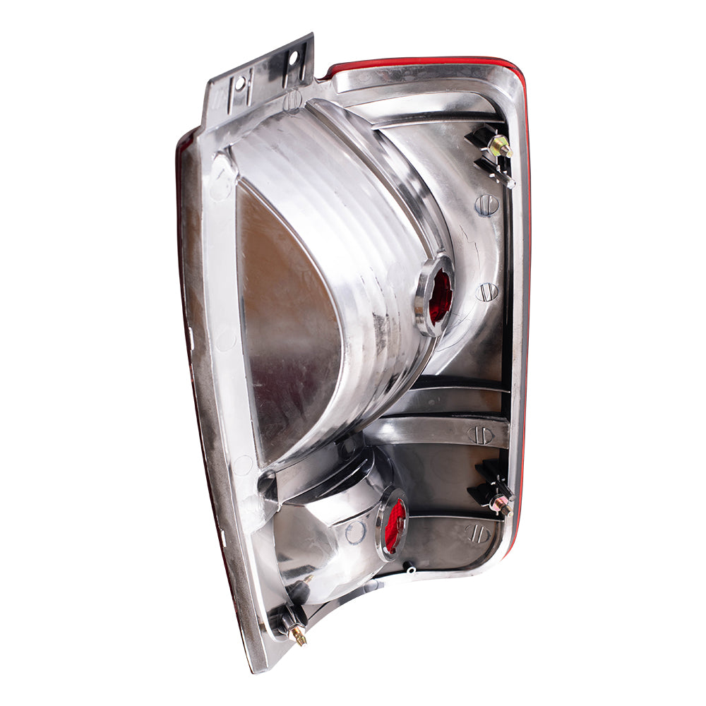 Brock Replacement Drivers Taillight Tail Lamp Compatible with 1997-2002 Expedition F75Z13405AC