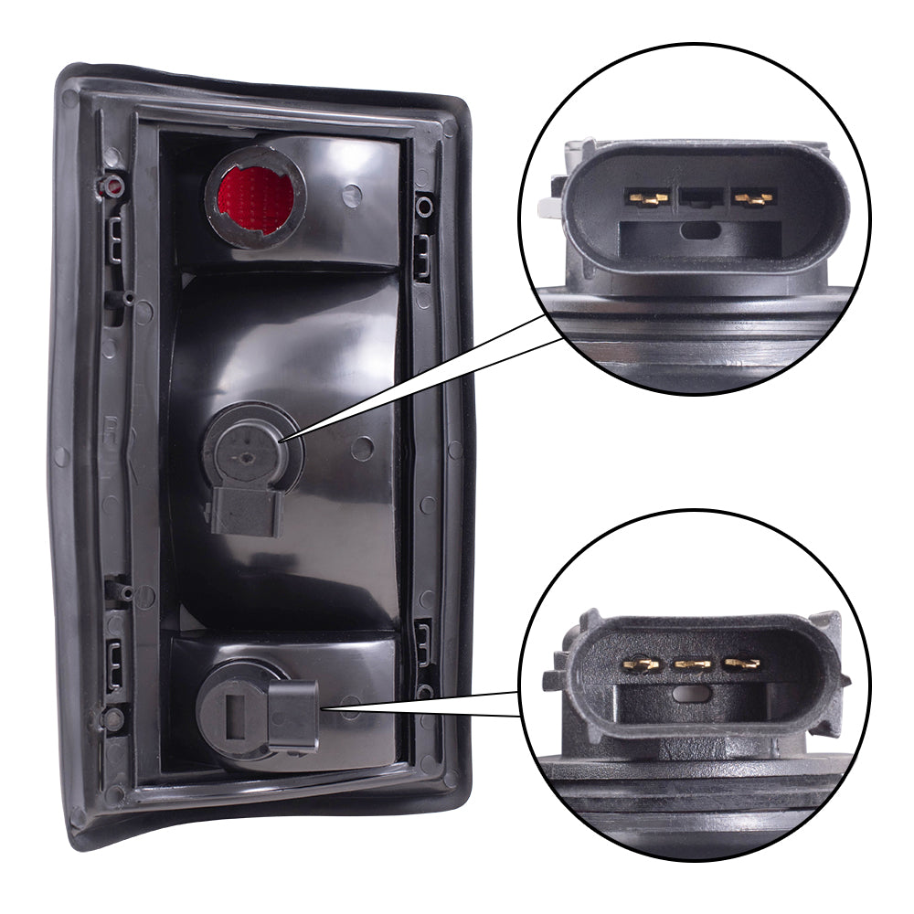 Tail Light fits 04-14 Ford E-Series Van 04-05 Excursion Passenger Side Taillamp