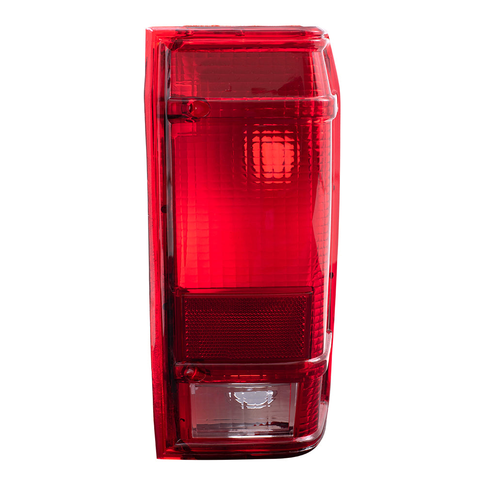 Brock Replacement Passengers Taillight Tail Lamp Compatible with 1991-1992 Ranger Pickup Truck F1TZ 13404 C