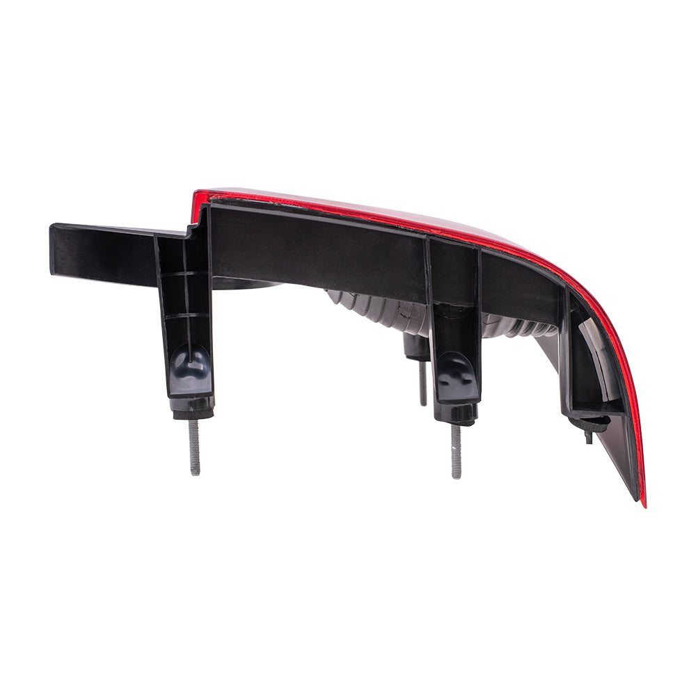 Brock Replacement Passengers Taillight Tail Lamp Compatible with 2005-2007 Focus Sedan 5S4Z13404AA