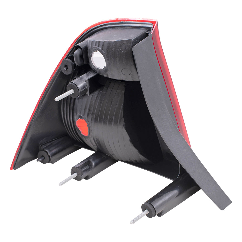 Brock Replacement Passengers Taillight Tail Lamp Compatible with 2005-2007 Focus Sedan 5S4Z13404AA
