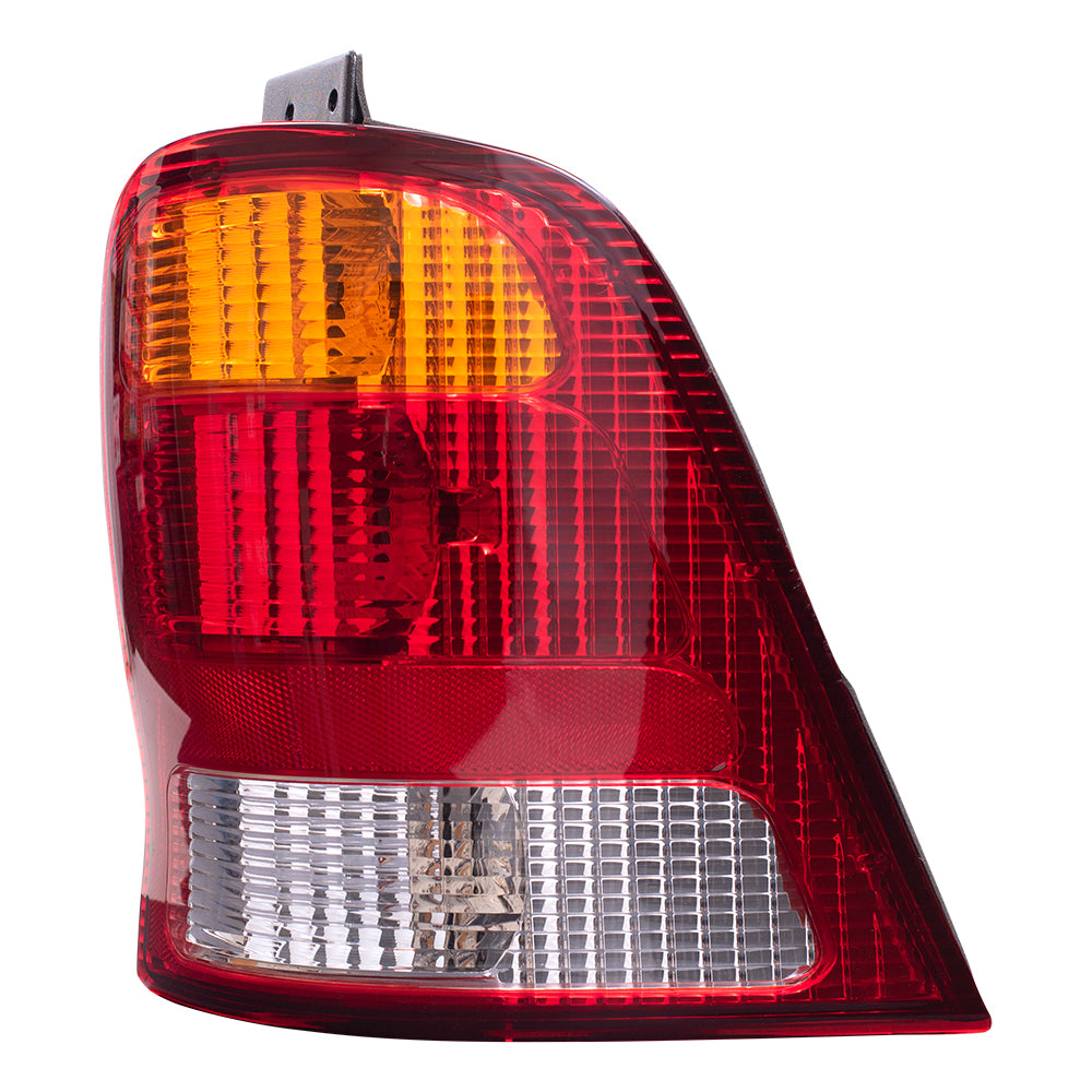 Brock Replacement Passengers Taillight Tail Lamp Compatible with 1999-2003 Windstar Van 3F2Z13404CA