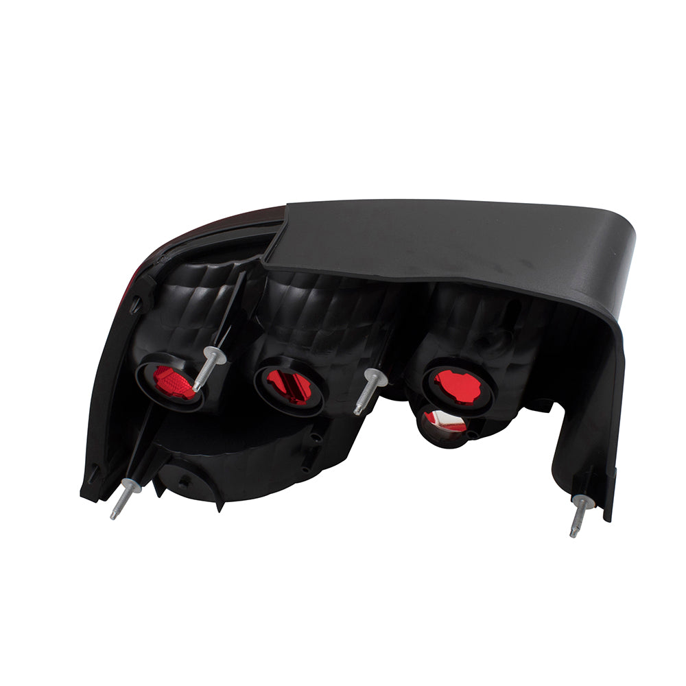 Brock Replacement Passengers Taillight Tail Lamp Compatible with 1999-2004 Mustang GT Mach I Bullitt Base 3R3Z 13404 AA