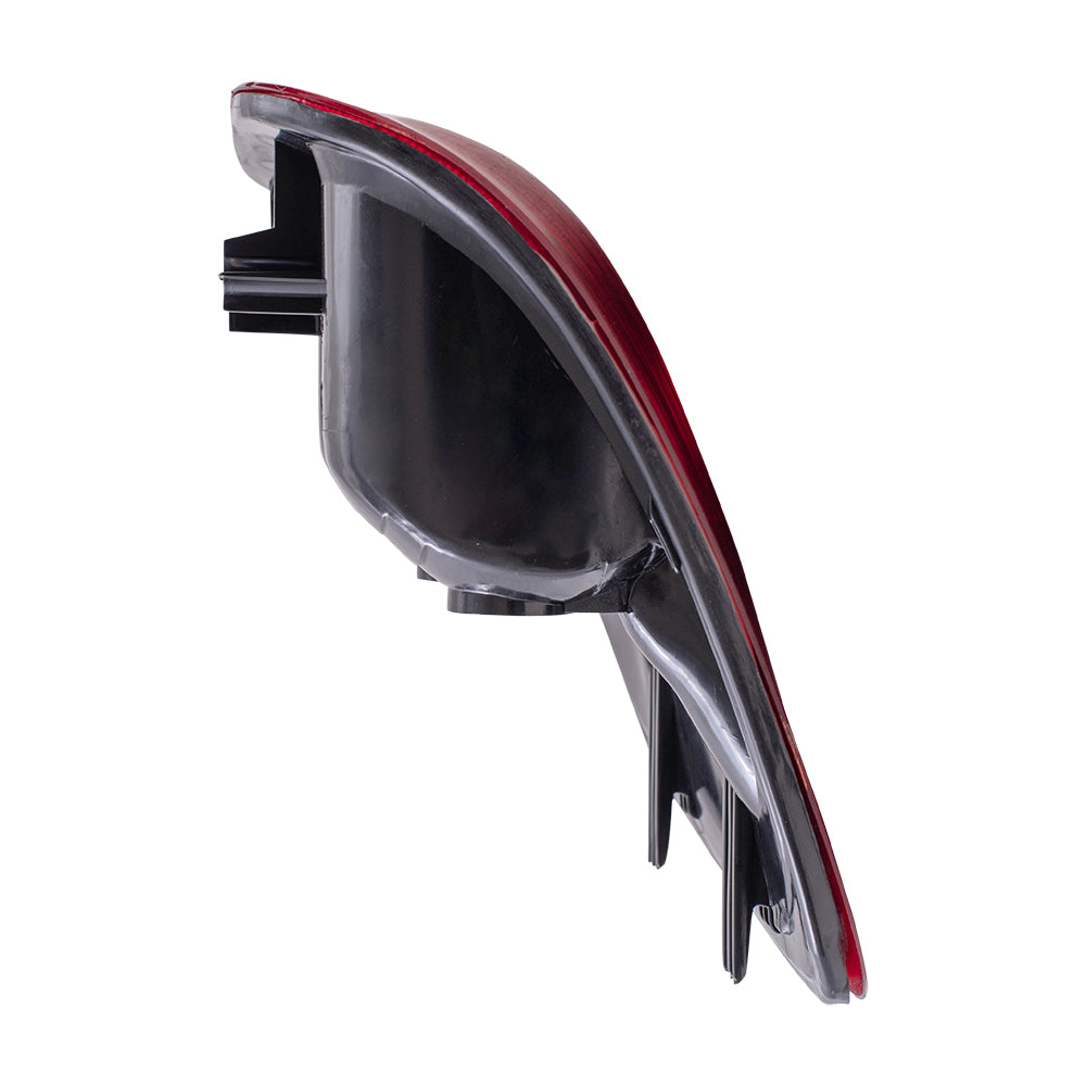 Brock Replacement Passengers Taillight Tail Lamp Lens Compatible with 1997-2000 F150 Flareside Pickup Truck F85Z13404BA