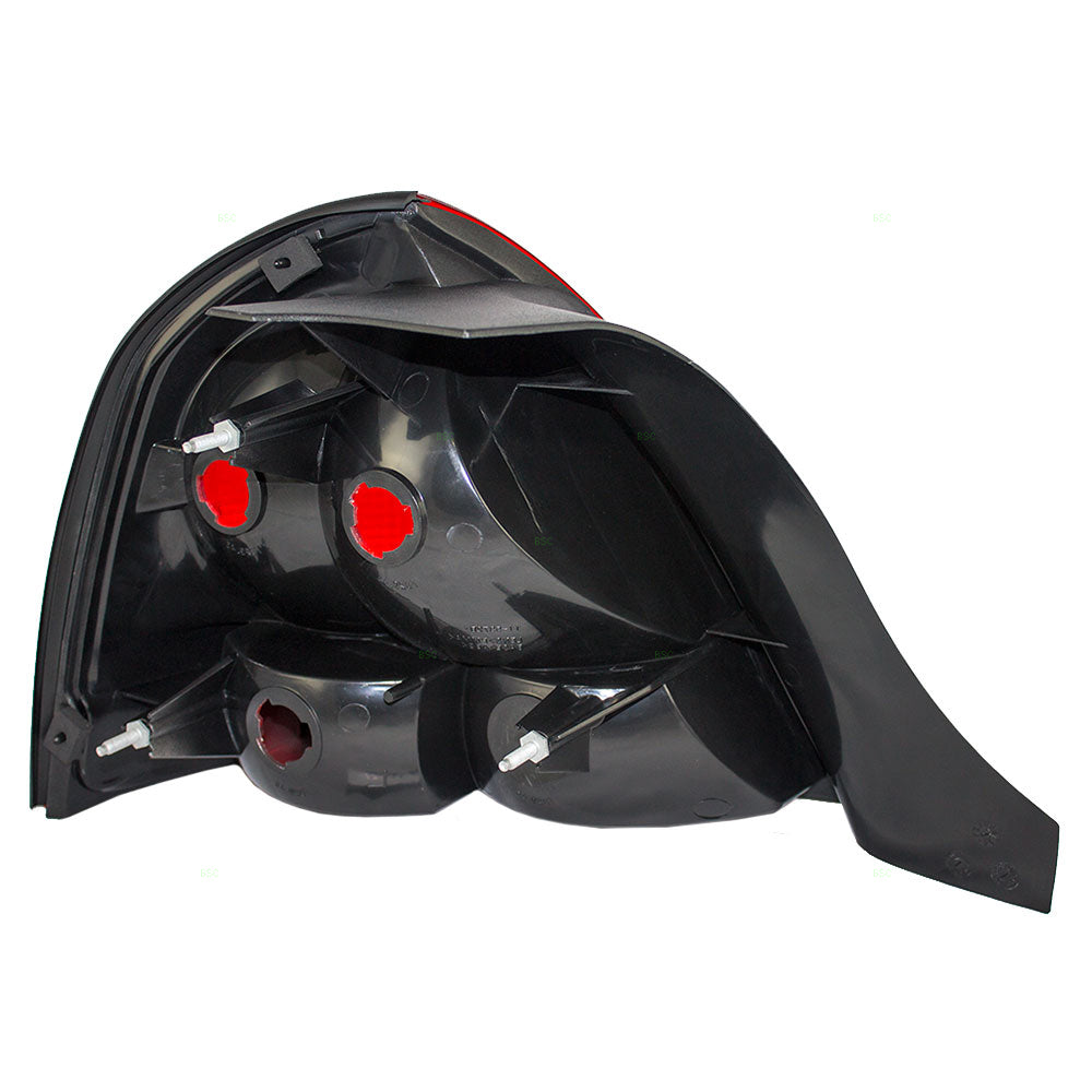 Brock Replacement Passengers Taillight Tail Lamp Compatible with 1998-2002 Grand Marquis XW3Z13404AA