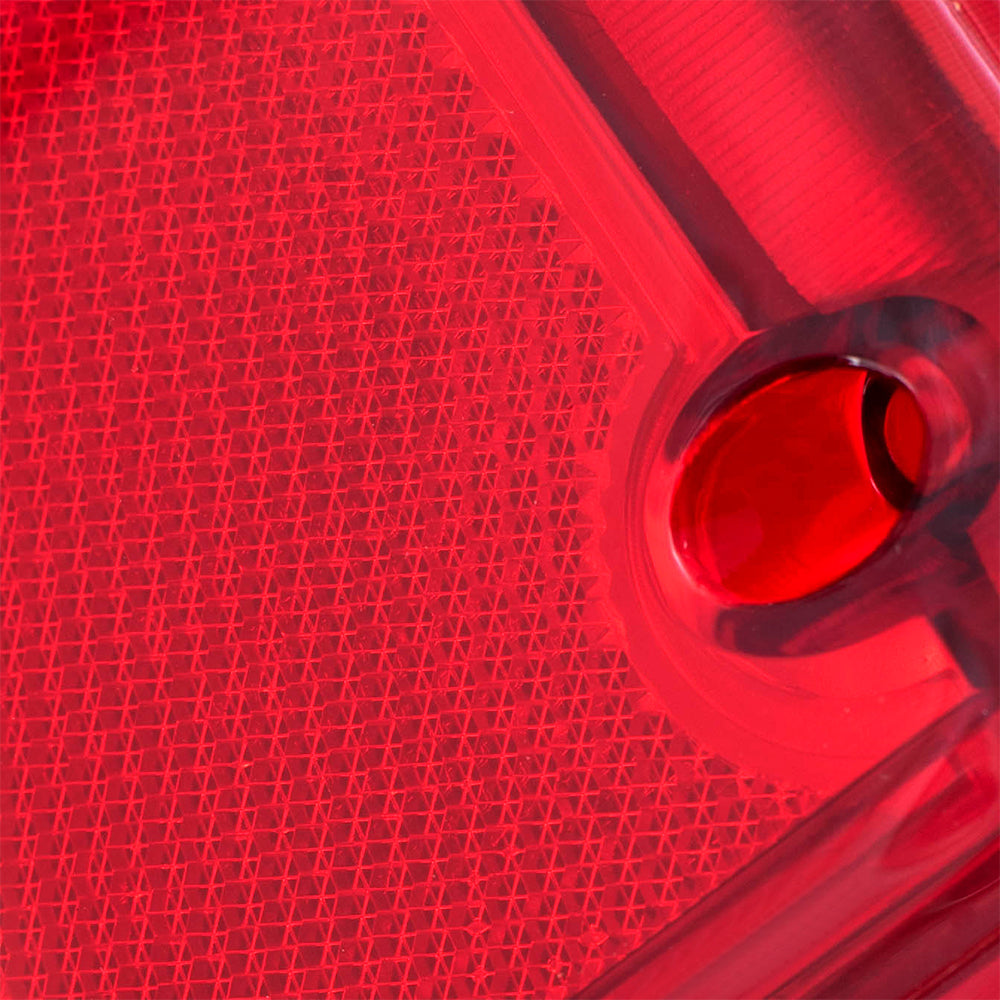 Brock Replacement Driver and Passenger Taillights Tail Lamps Compatible with 1987-1989 F-Series Styleside Pickup Truck Bronco E7TZ13405A E7TZ13404A